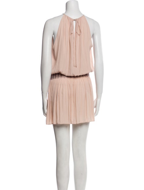 Ramy Brook Crew Neck Mini Dress