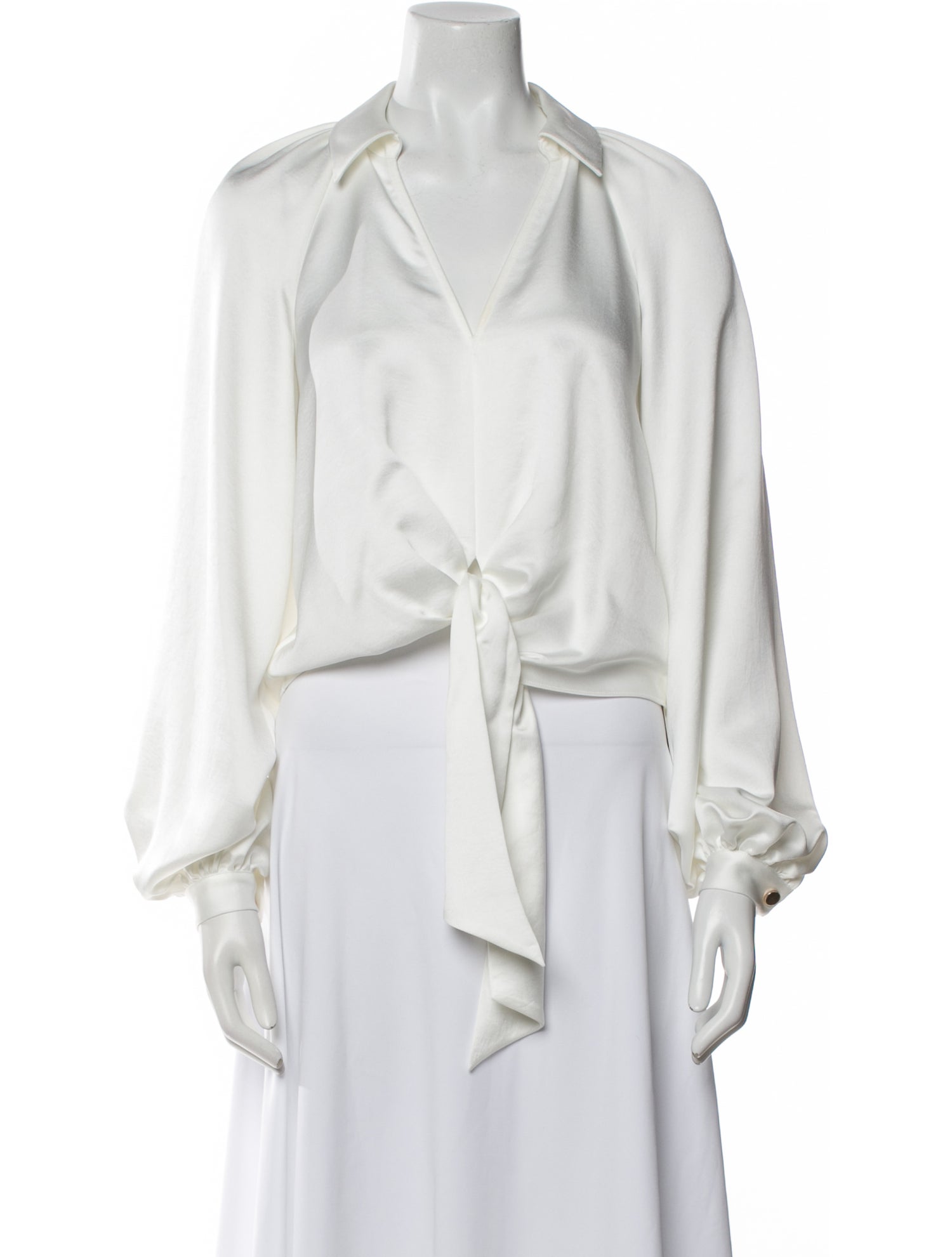 Ramy Brook V-Neck Long Sleeve Blouse