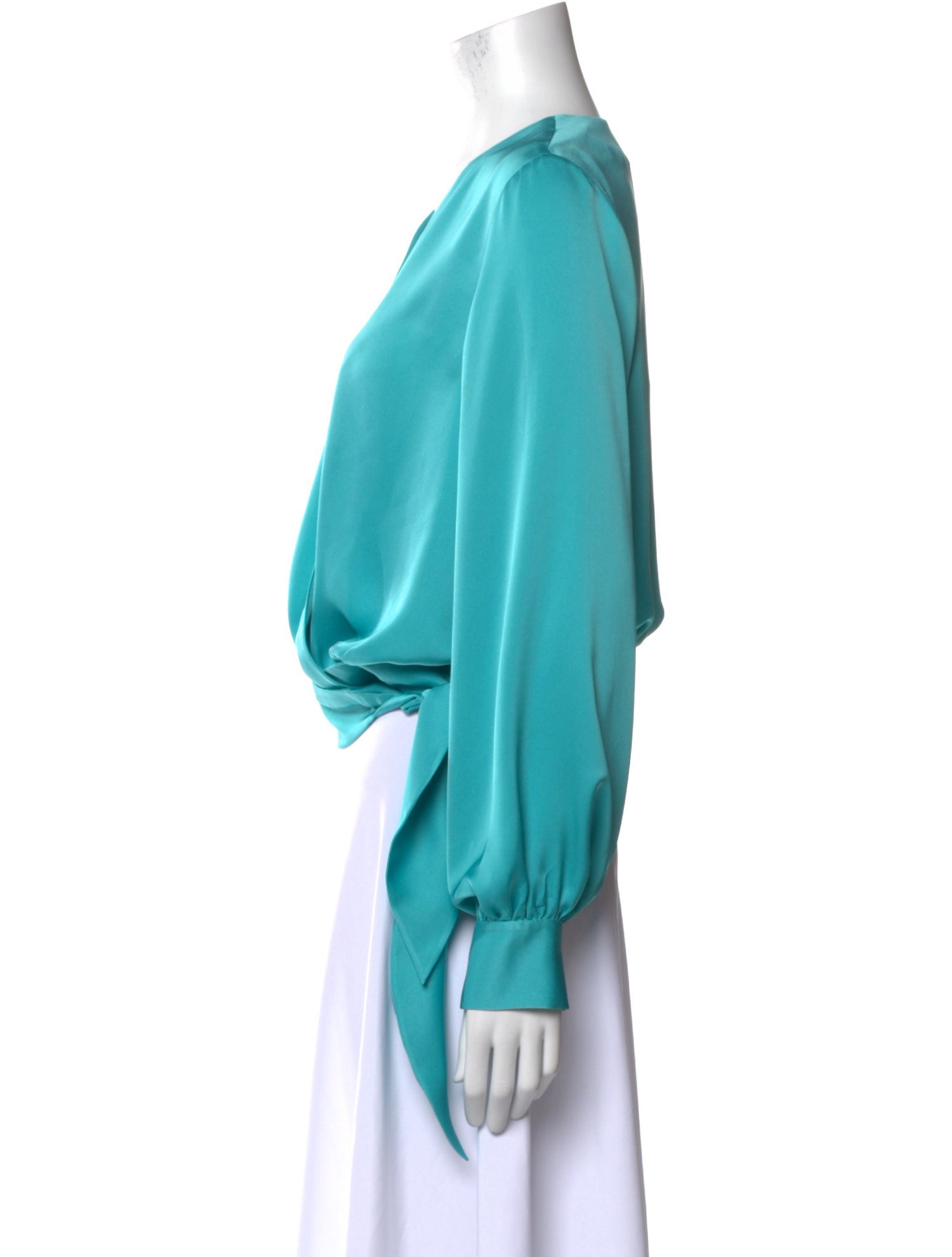 Ramy Brook V-Neck Long Sleeve Blouse