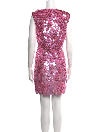 Ramy Brook Lace Pattern Mini Dress