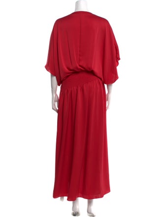 Ramy Brook V-Neck Long Dress