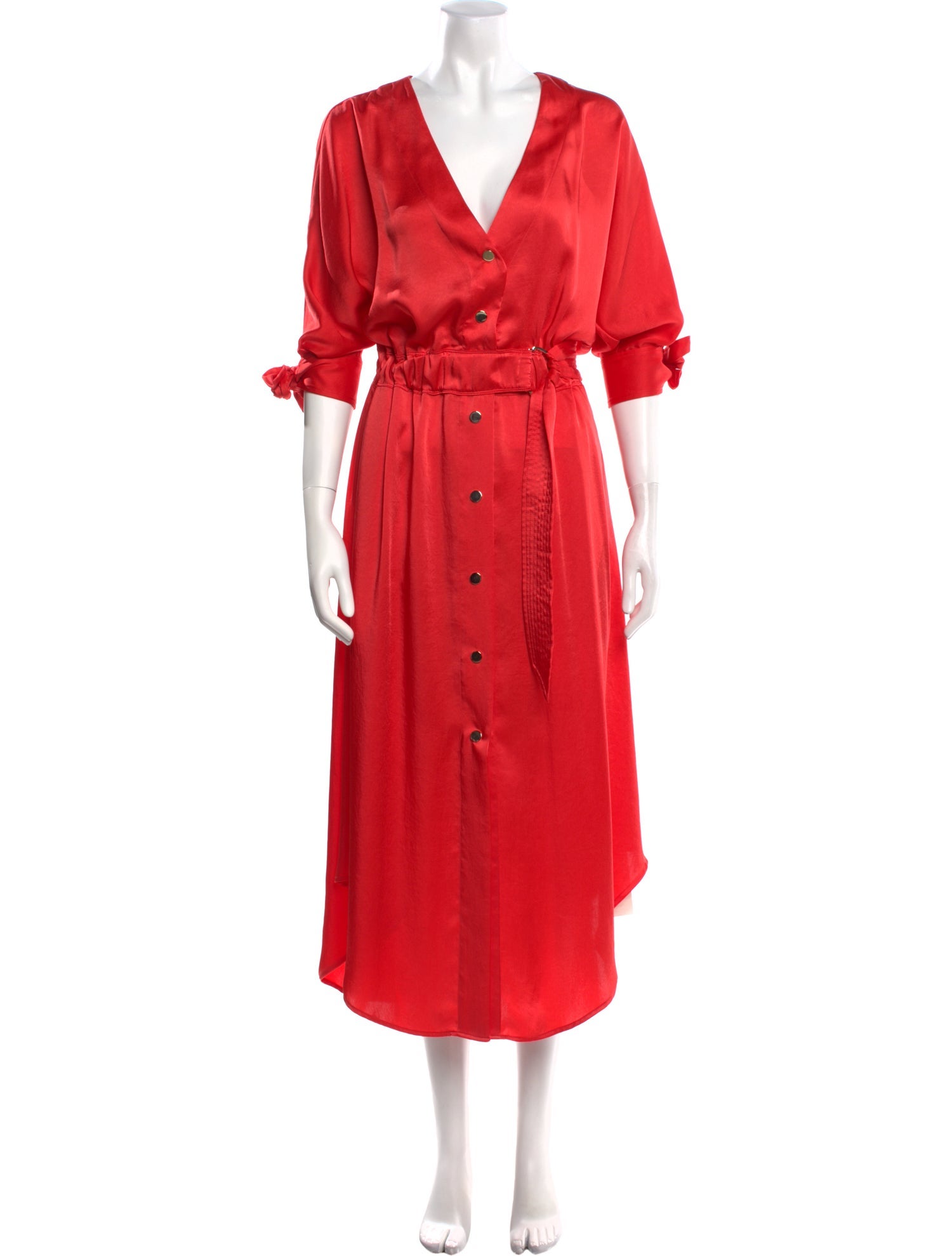 Ramy Brook V-Neck Long Dress