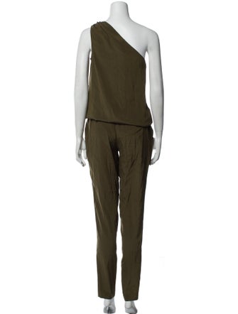Ramy Brook Silk One-Shoulder Jumpsuit