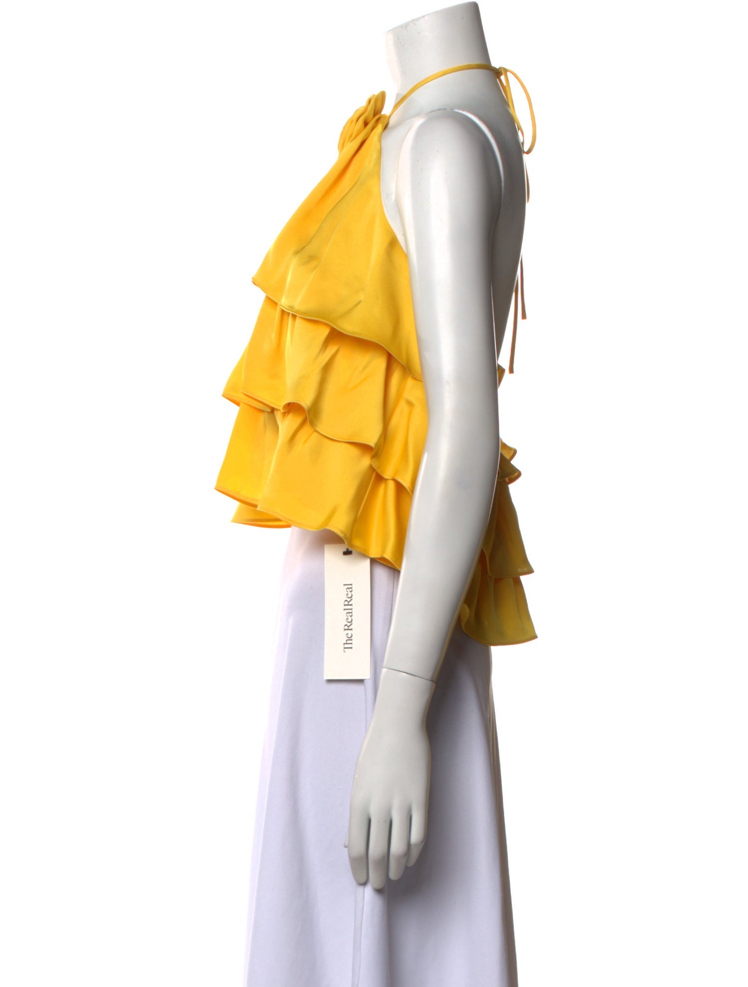 Ramy Brook Halterneck Sleeveless Crop Top w/ Tags