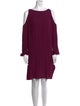 Ramy Brook Bateau Neckline Mini Dress