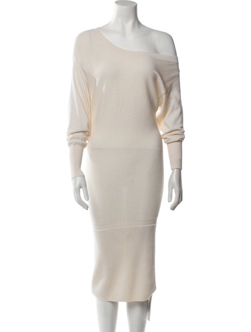 Ramy Brook One-Shoulder Knee-Length Dress