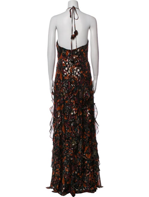 Ramy Brook Floral Print Long Dress