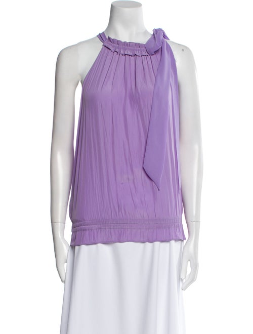 Ramy Brook One-Shoulder Sleeveless Blouse
