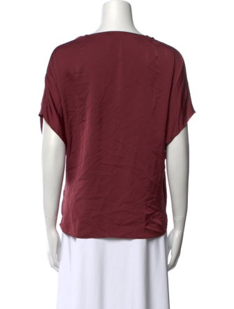 Ramy Brook Cowl Neck Short Sleeve T-Shirt