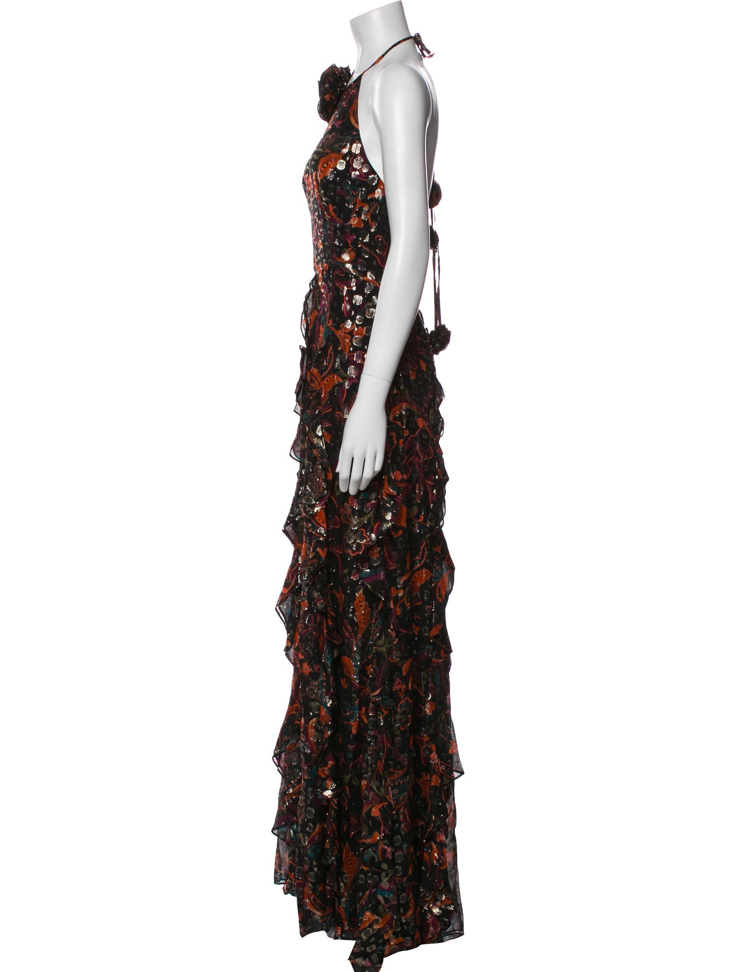 Ramy Brook Printed Long Dress