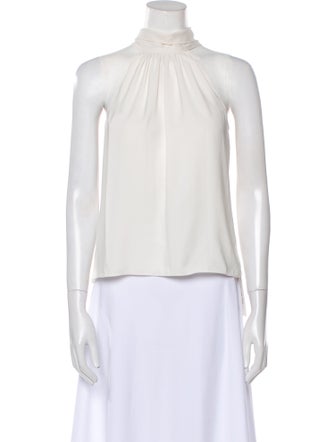 Ramy Brook Halterneck Sleeveless Crop Top