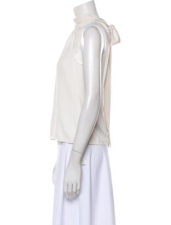 Ramy Brook Halterneck Sleeveless Crop Top