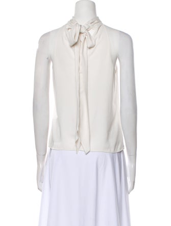 Ramy Brook Halterneck Sleeveless Crop Top