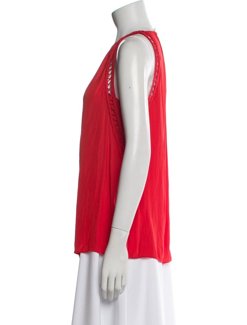 Ramy Brook Scoop Neck Sleeveless Blouse