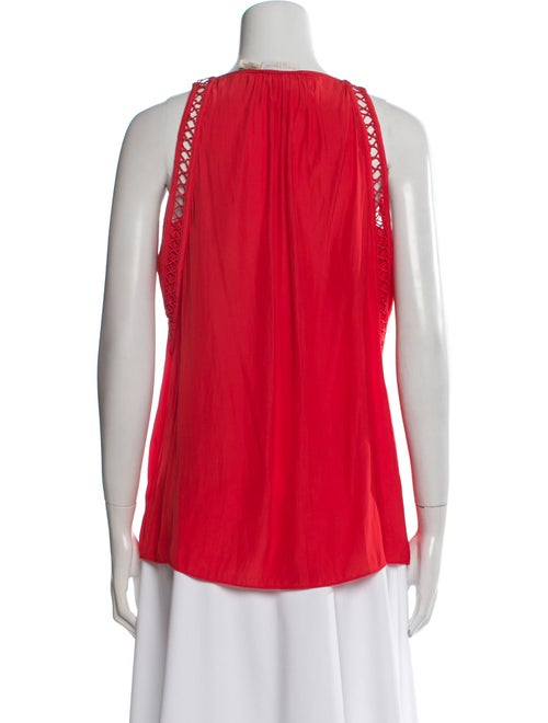 Ramy Brook Scoop Neck Sleeveless Blouse