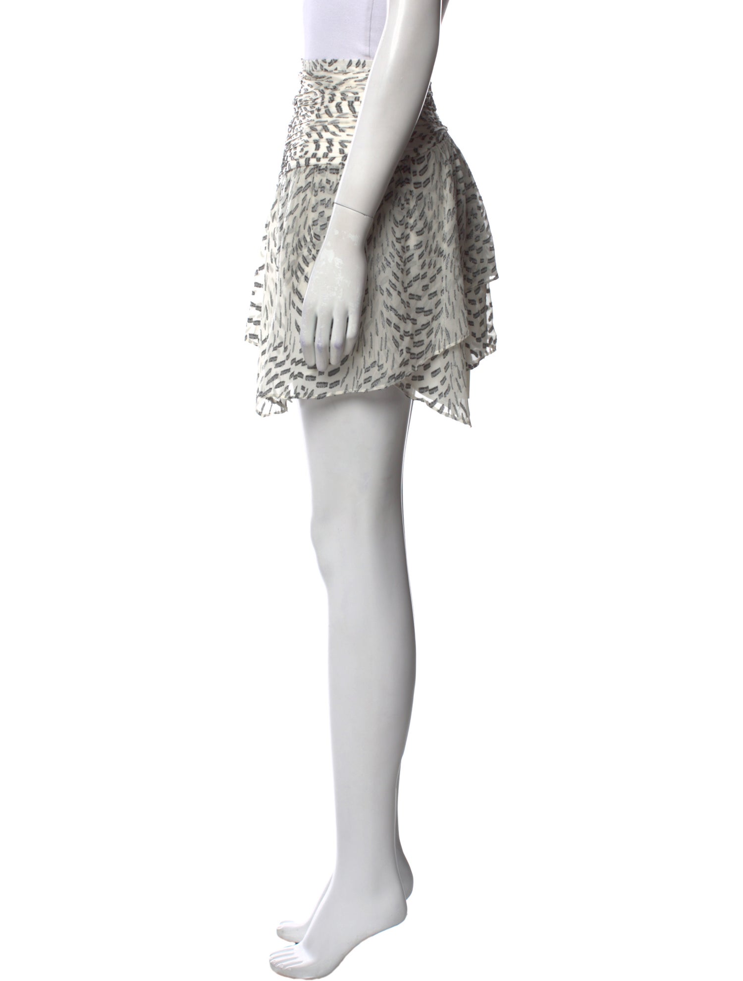 Ramy Brook Silk Mini Skirt