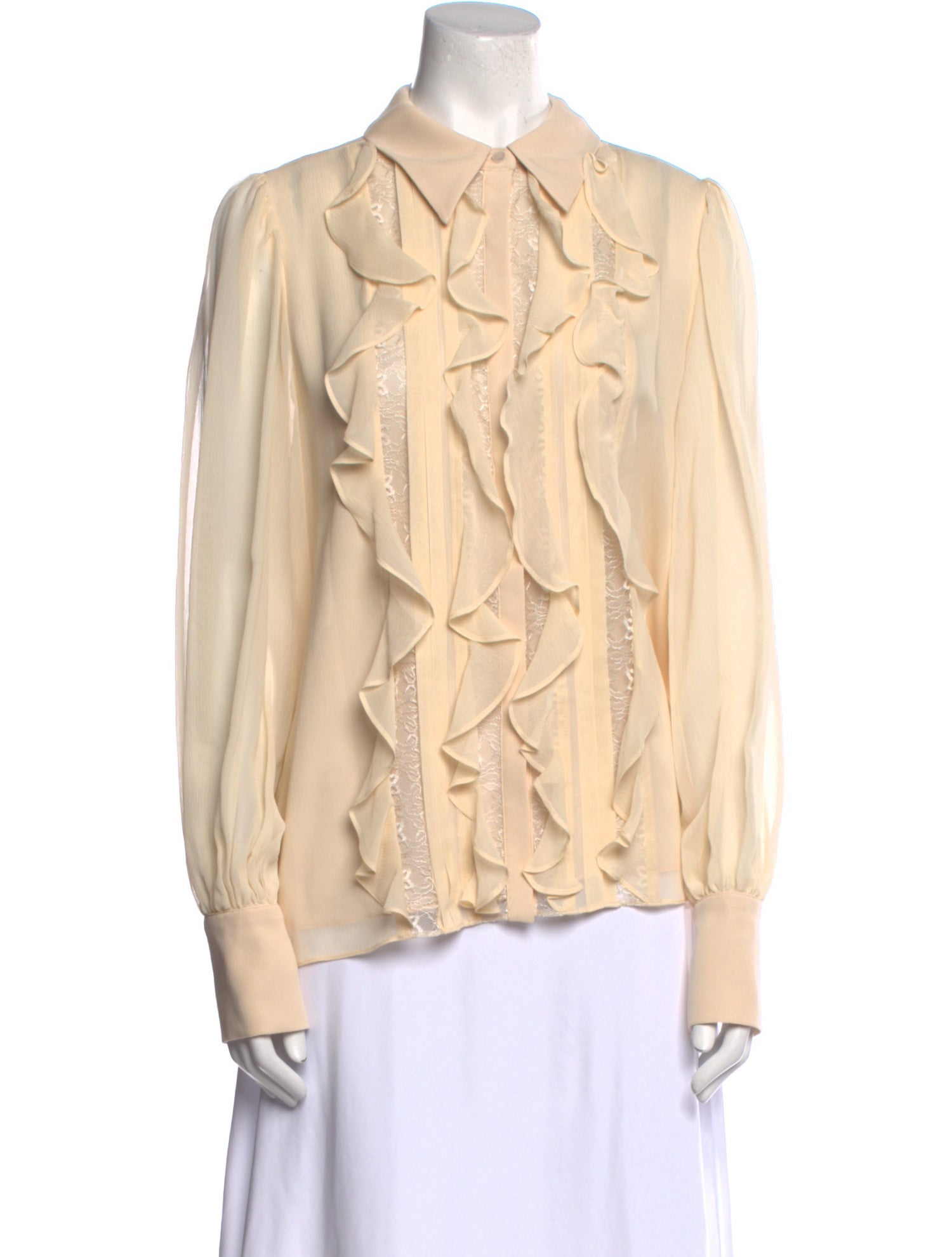 Ramy Brook Silk Long Sleeve Blouse w/ Tags