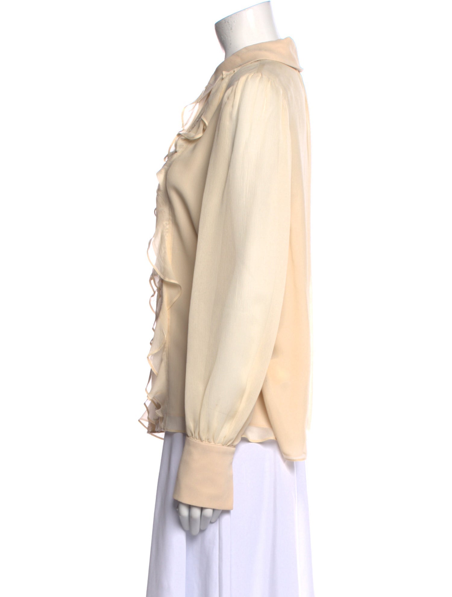 Ramy Brook Silk Long Sleeve Blouse w/ Tags