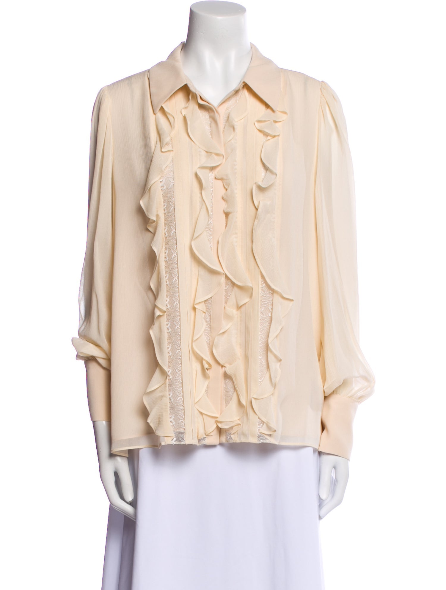 Ramy Brook Silk Long Sleeve Blouse w/ Tags