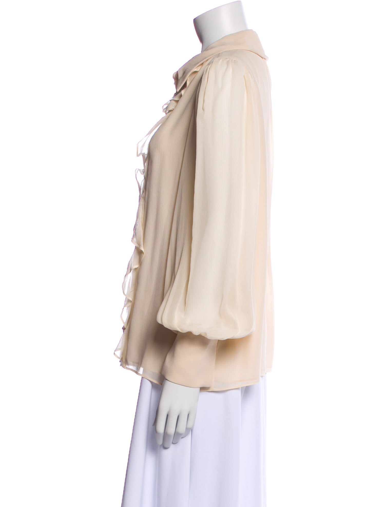 Ramy Brook Silk Long Sleeve Blouse w/ Tags