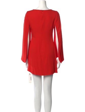 Ramy Brook Bateau Neckline Mini Dress