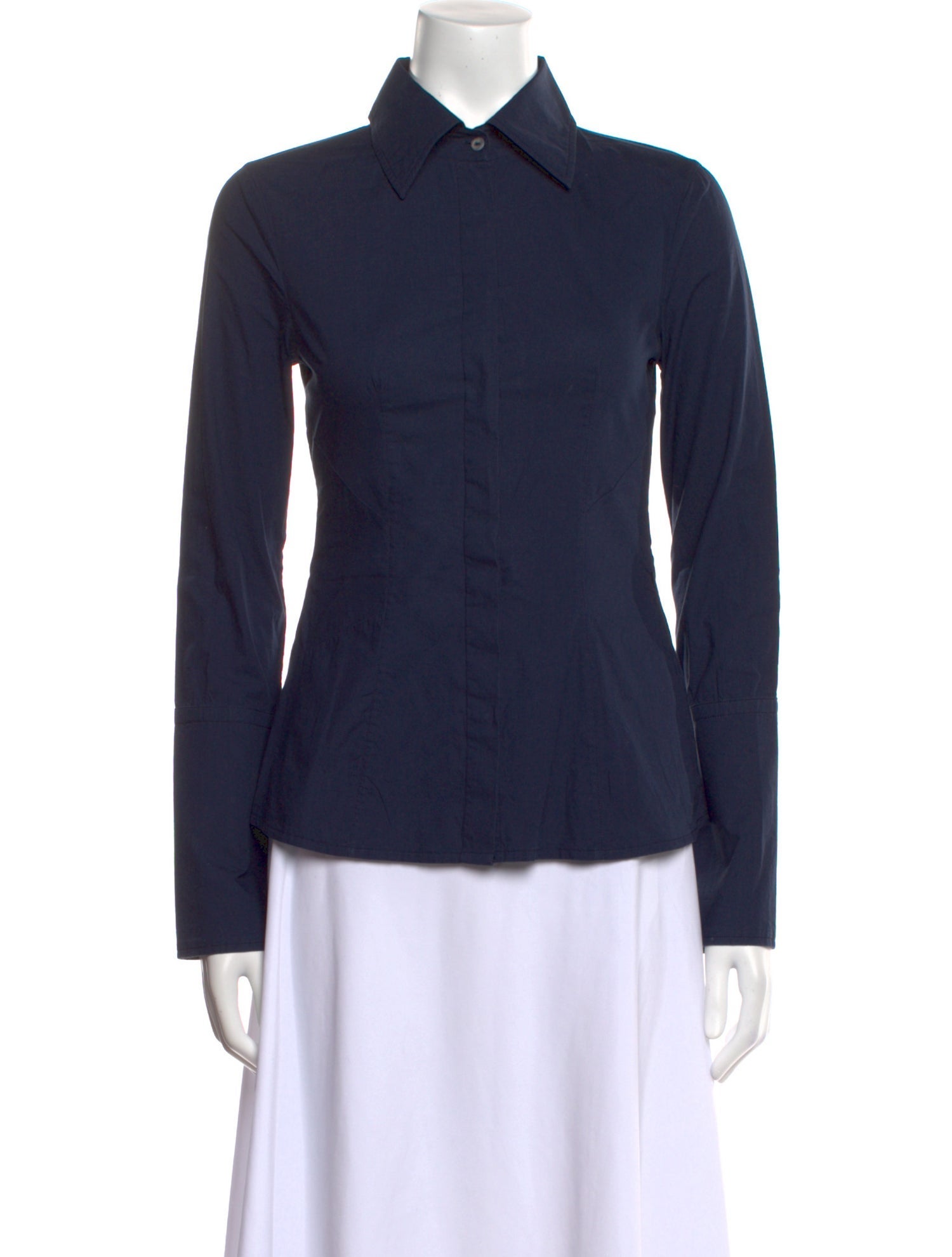 Ramy Brook Long Sleeve Button-Up Top w/ Tags