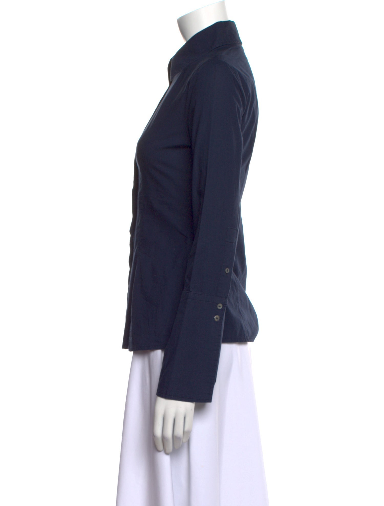 Ramy Brook Long Sleeve Button-Up Top w/ Tags