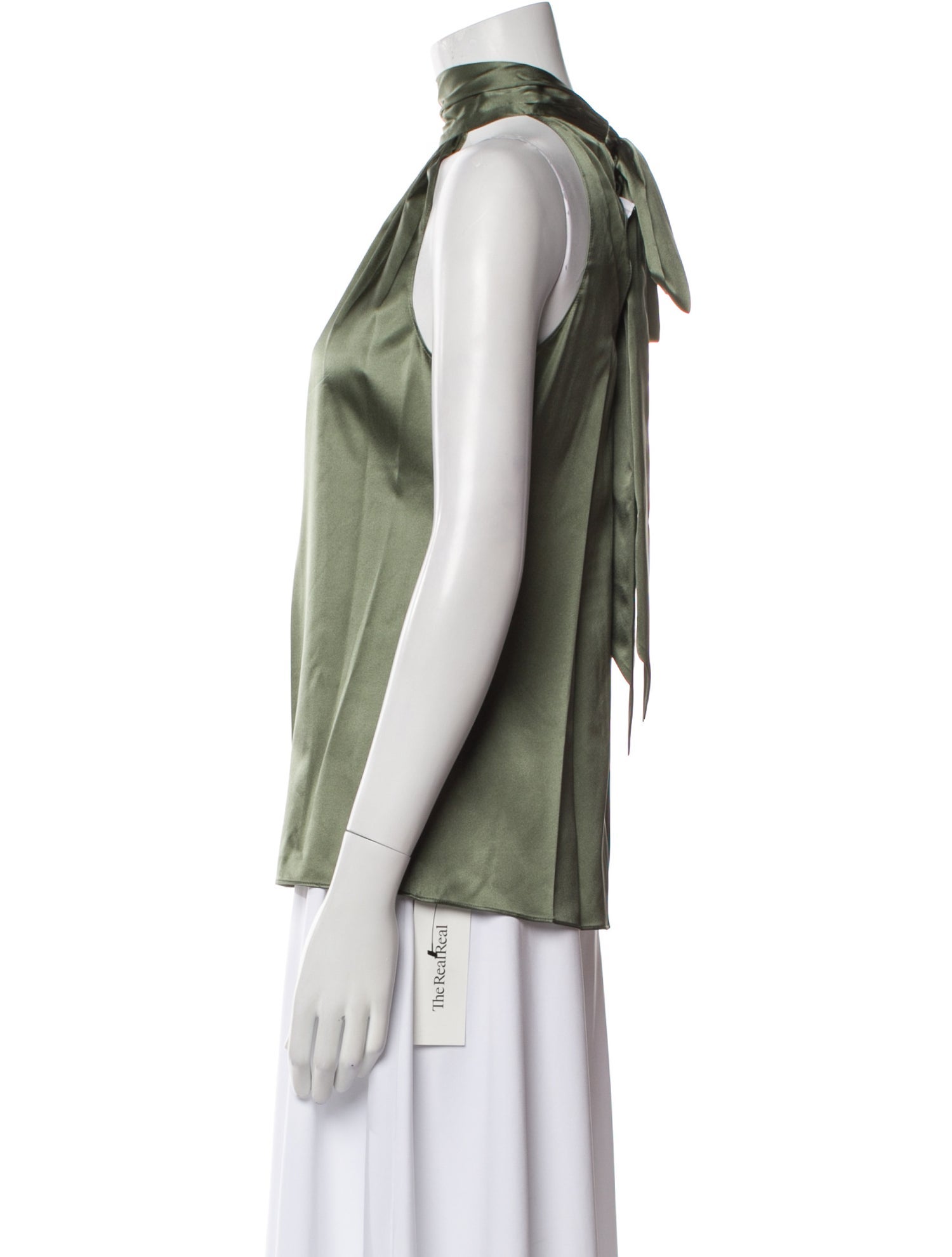 Ramy Brook Silk Halterneck Blouse