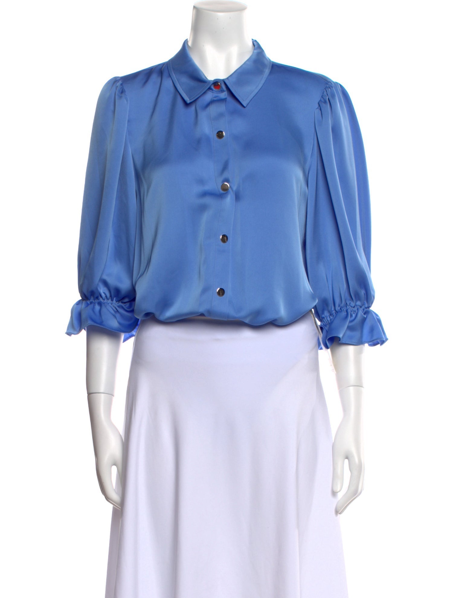 Ramy Brook Bodysuit Three-Quarter Sleeve Crop Top w/ Tags