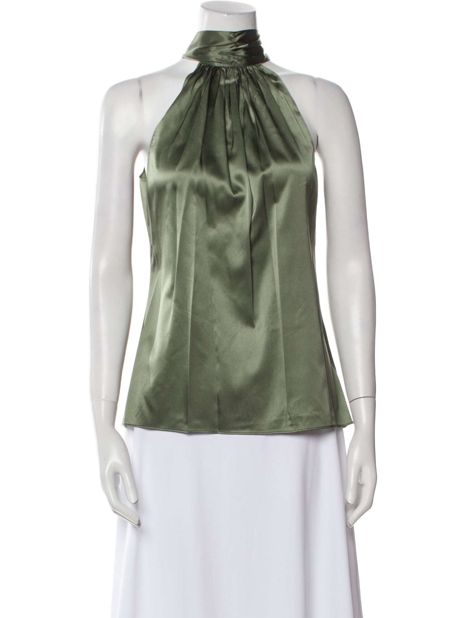 Ramy Brook Silk Halterneck Blouse