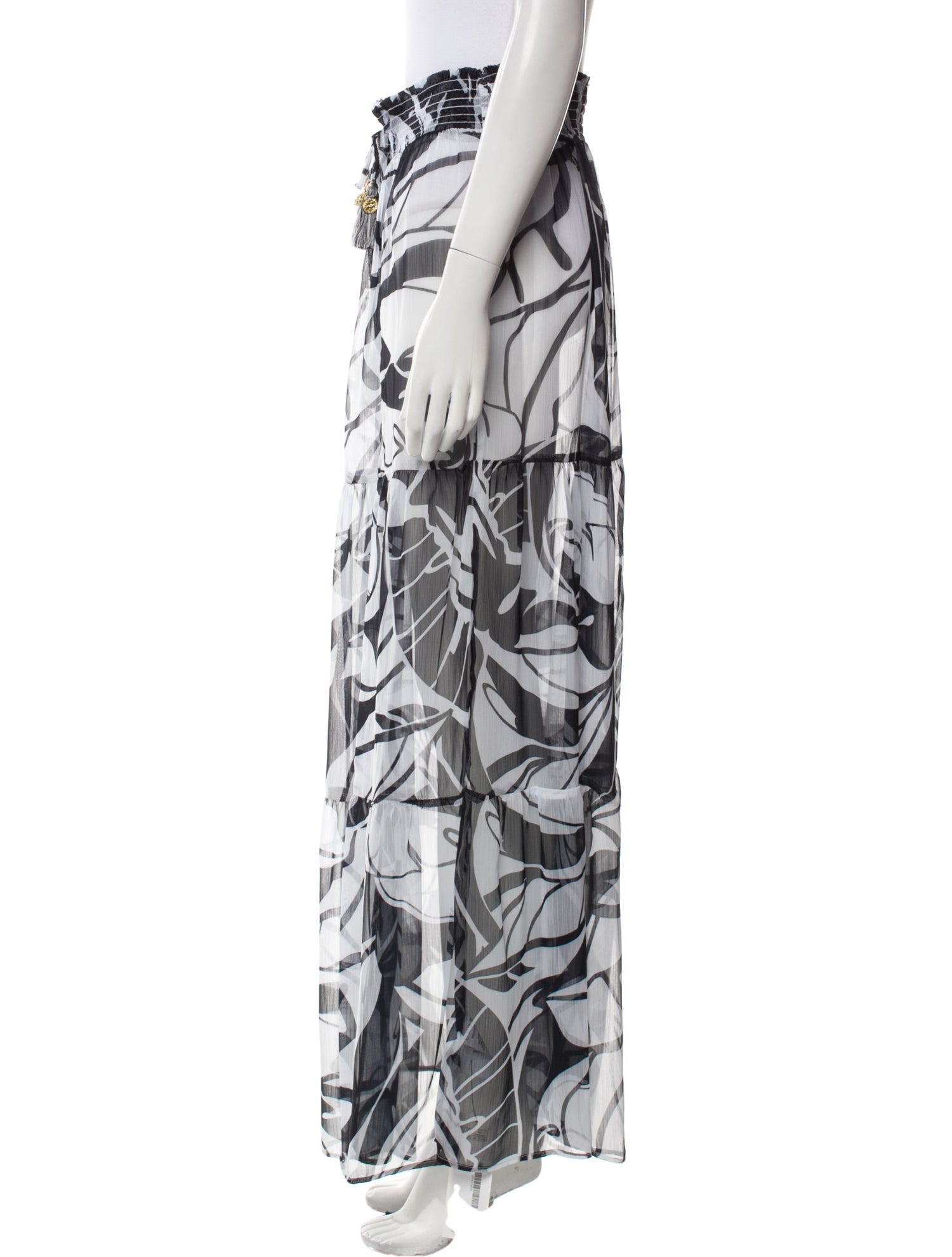 Ramy Brook Printed Long Skirt