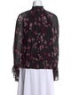 Ramy Brook Silk Floral Print Blouse