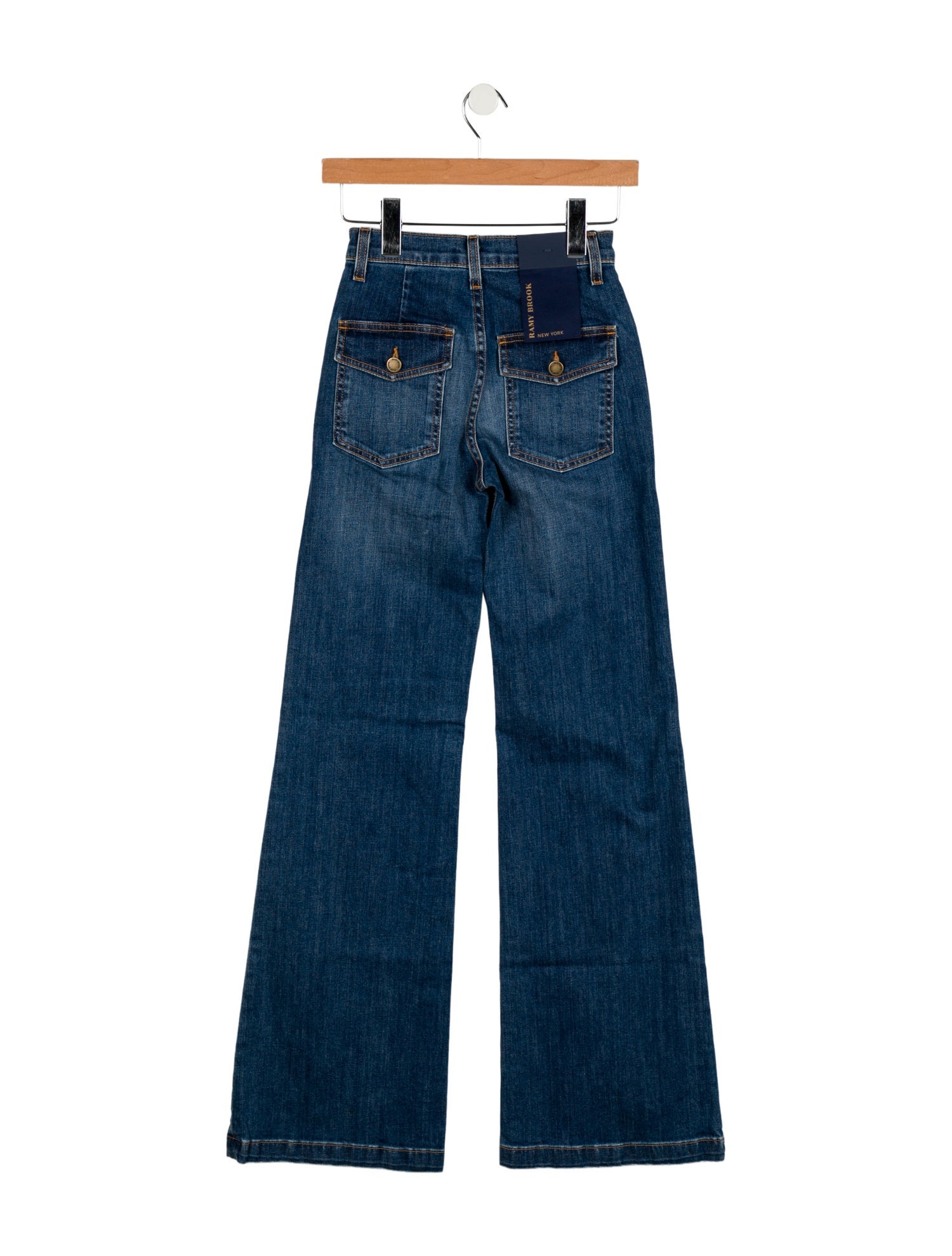 Ramy Brook High-Rise Wide Leg Jeans