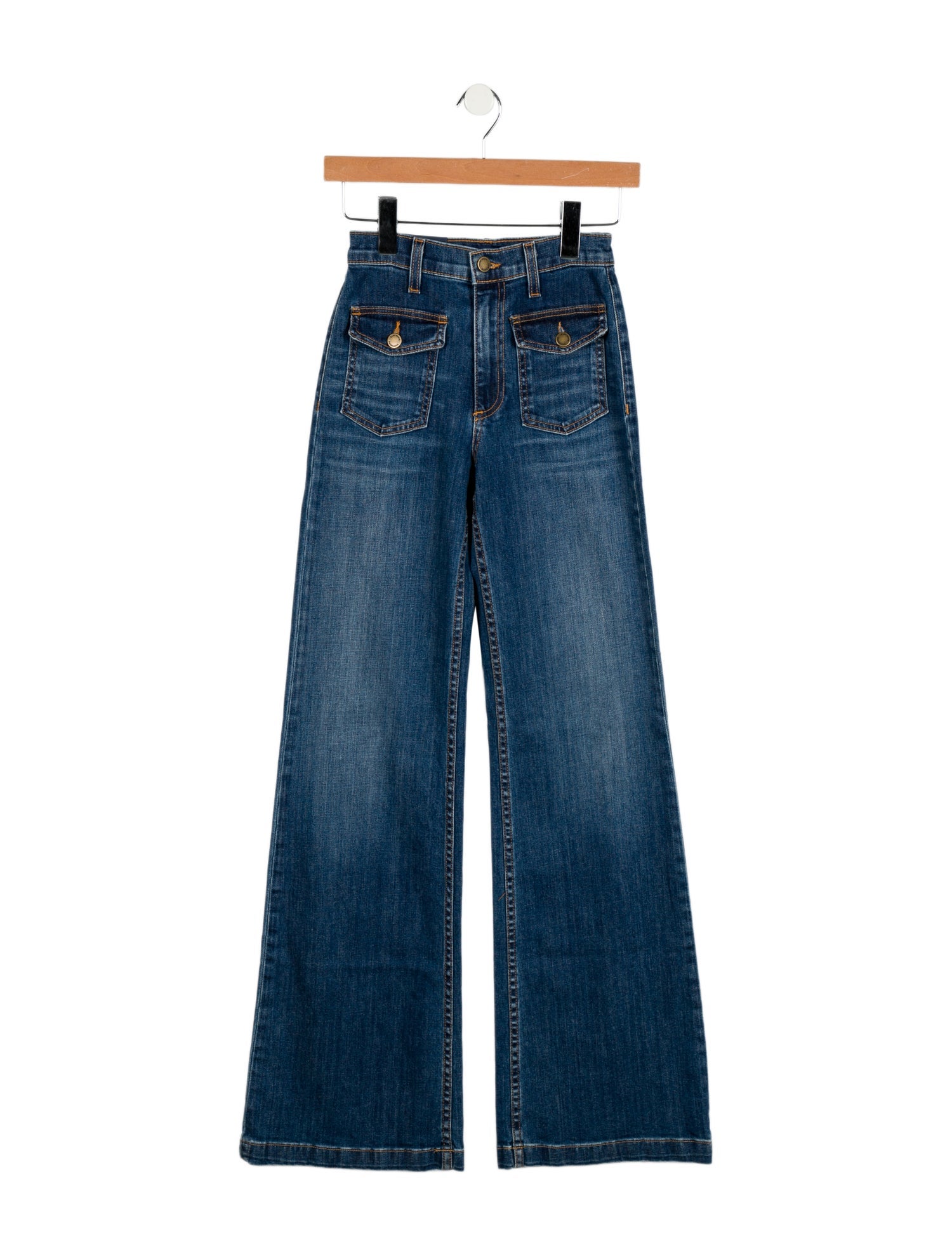 Ramy Brook High-Rise Wide Leg Jeans