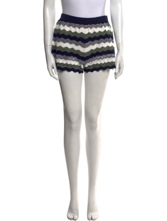 Ramy Brook Striped Mini Shorts