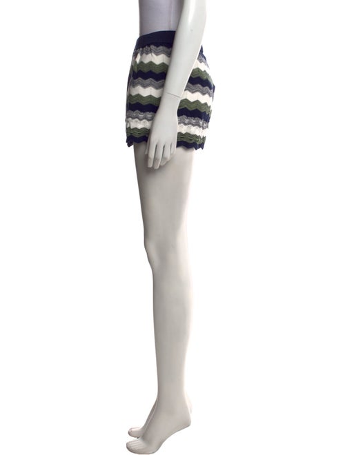 Ramy Brook Striped Mini Shorts