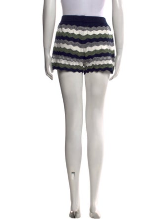 Ramy Brook Striped Mini Shorts