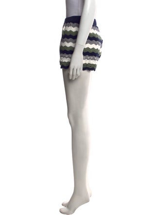 Ramy Brook Striped Mini Shorts