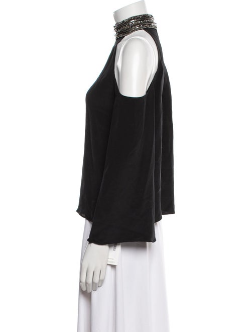 Ramy Brook Silk Off-The-Shoulder Blouse