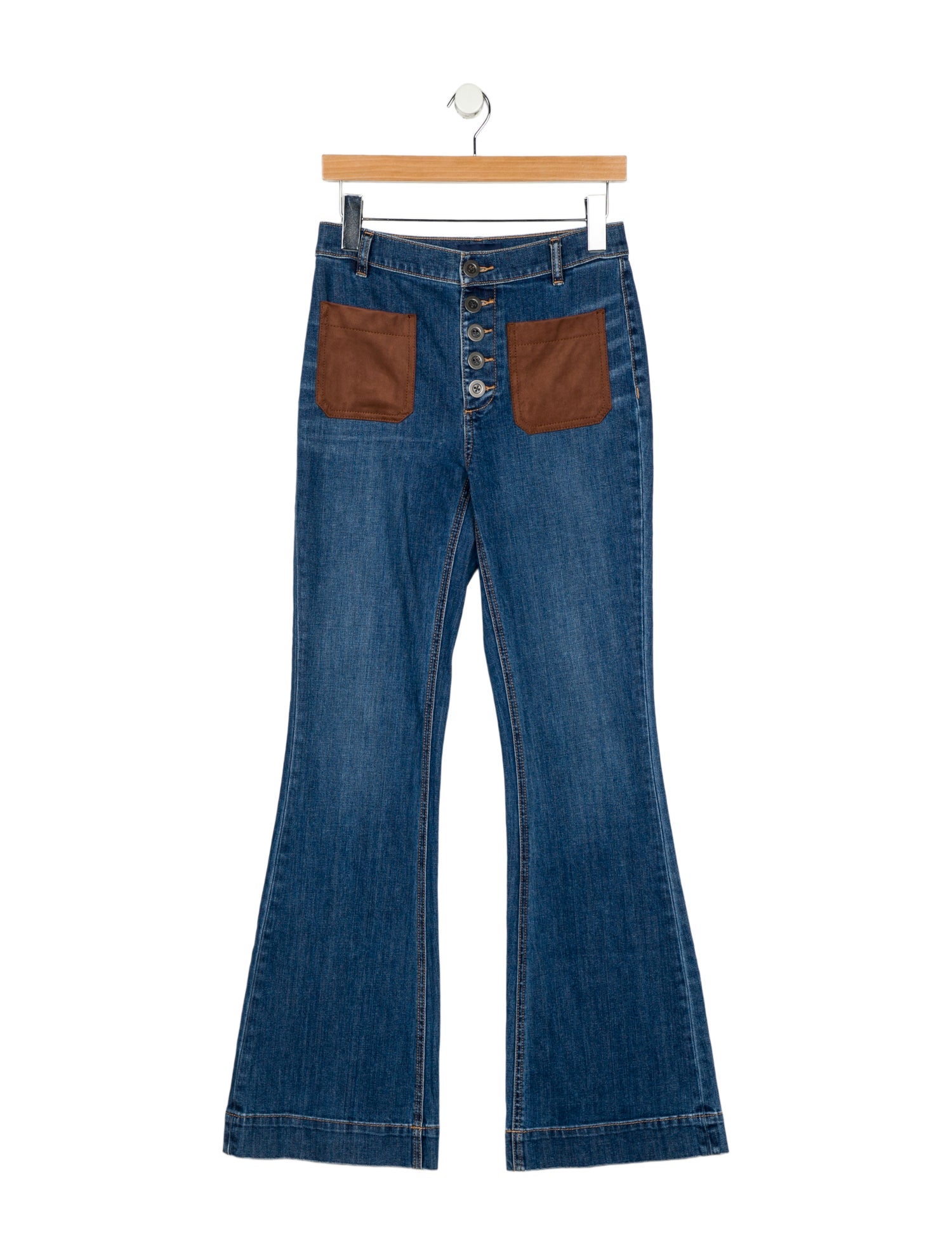 Ramy Brook Mid-Rise Wide Leg Jeans w/ Tags