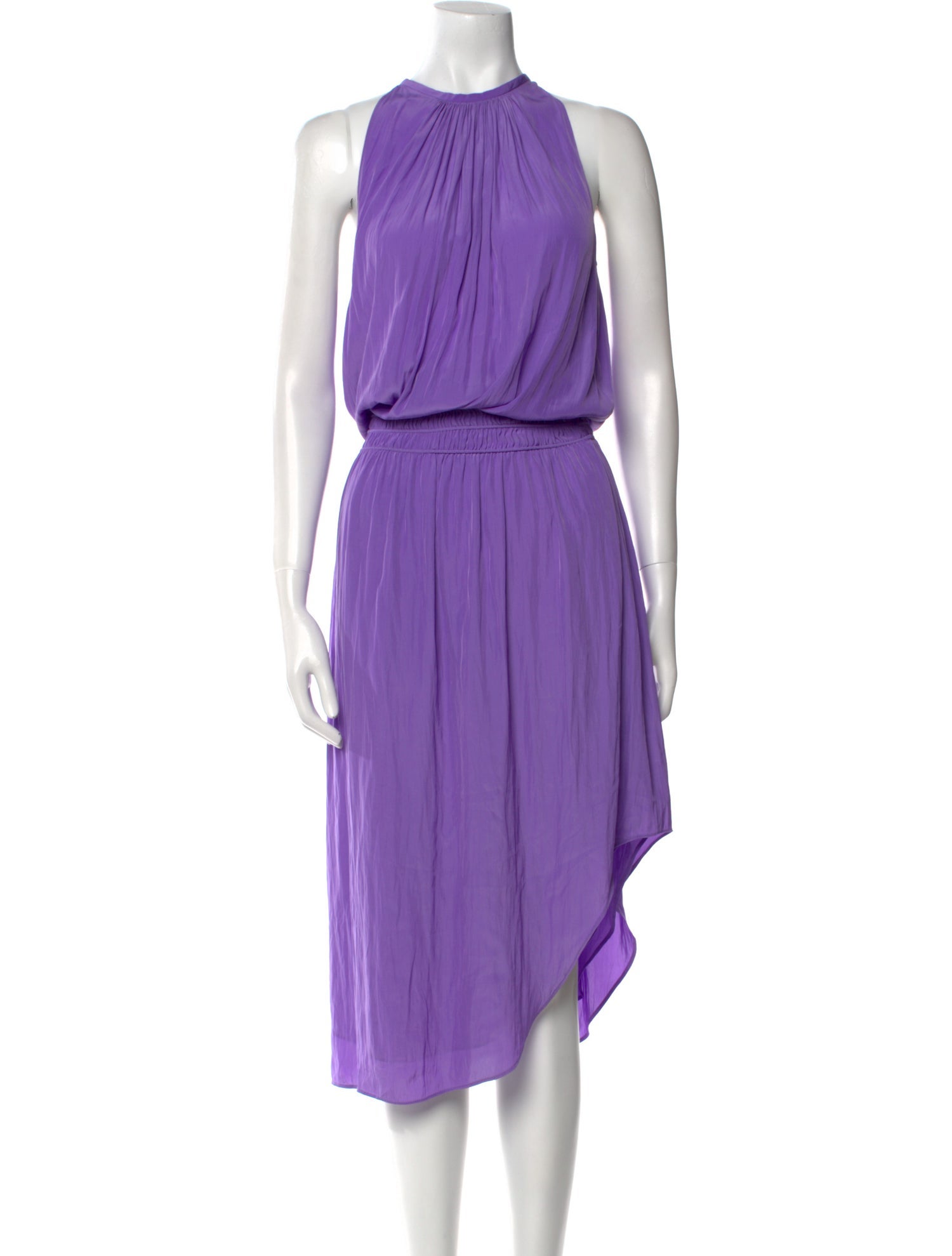 Ramy Brook Crew Neck Long Dress