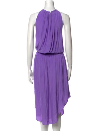 Ramy Brook Crew Neck Long Dress