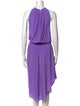Ramy Brook Crew Neck Long Dress
