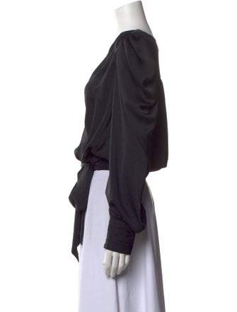 Ramy Brook V-Neck Long Sleeve Blouse