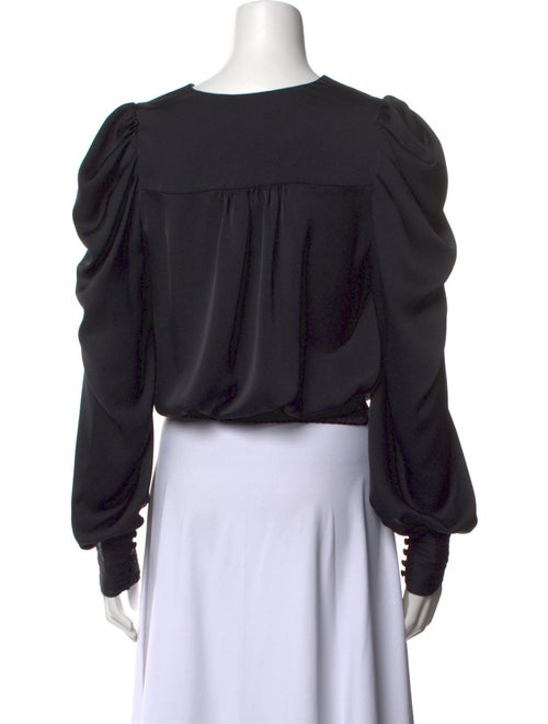 Ramy Brook V-Neck Long Sleeve Blouse
