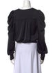 Ramy Brook V-Neck Long Sleeve Blouse