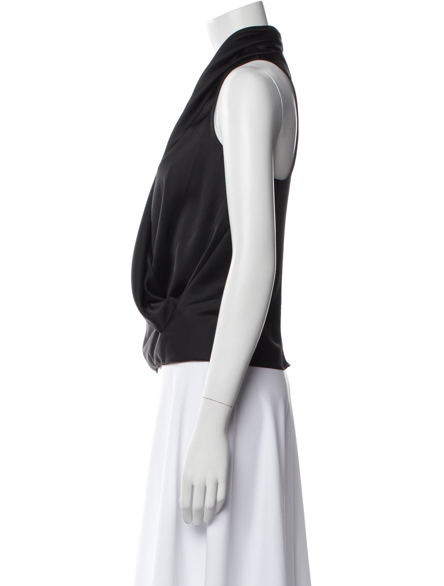 Ramy Brook Cowl Neck Sleeveless Top