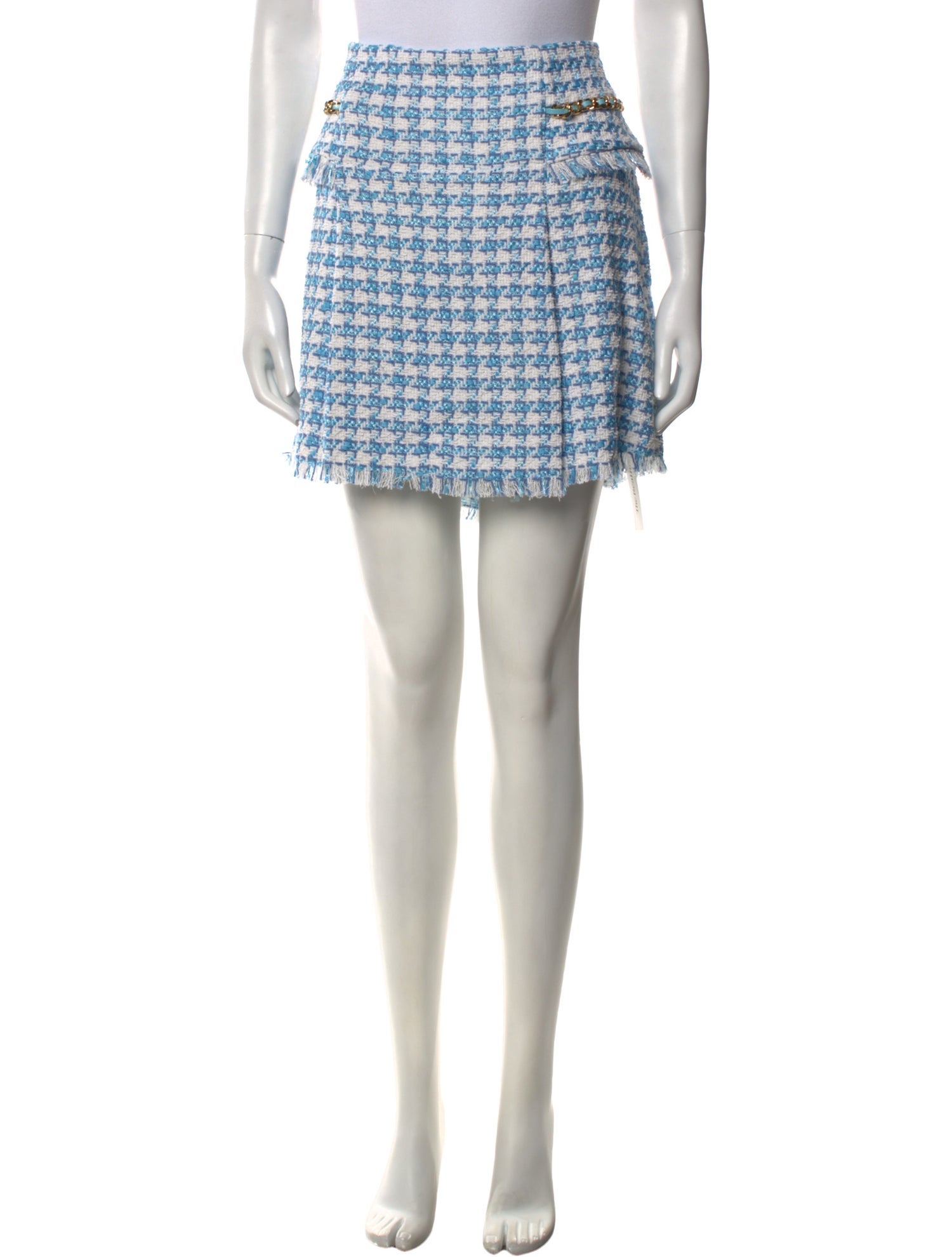Ramy Brook Tweed Pattern Mini Skirt