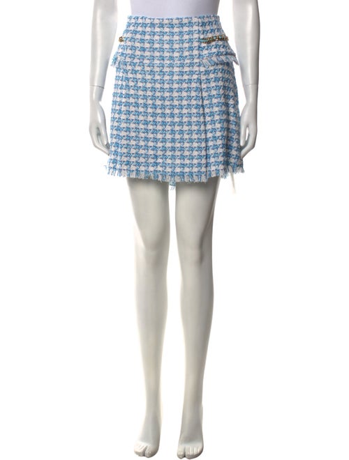 Ramy Brook Tweed Pattern Mini Skirt