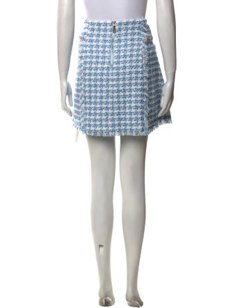 Ramy Brook Tweed Pattern Mini Skirt